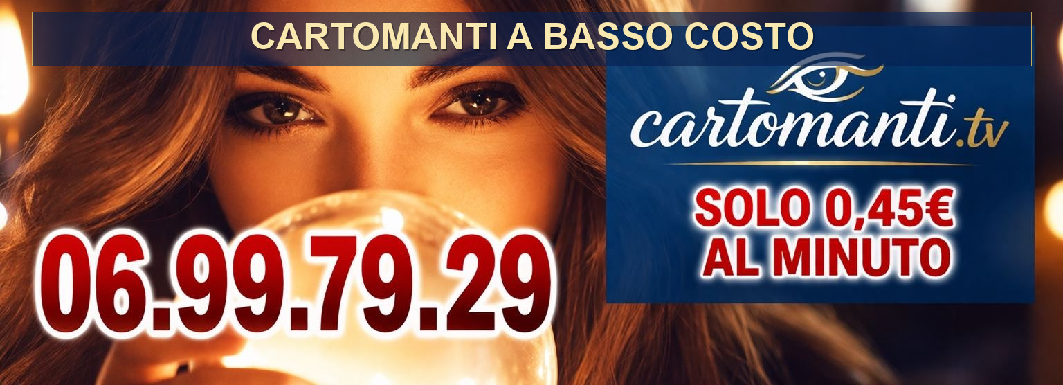 Cartomanzia telefonica professionale a basso costo con consulti di cartomanti al telefono